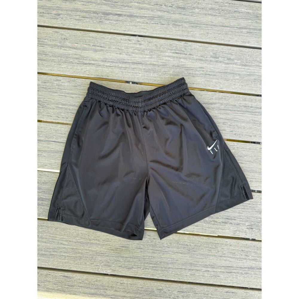 Nike Women's Dri-FIT Isofly Basketball Shorts Black White DH7363-010 Size Small